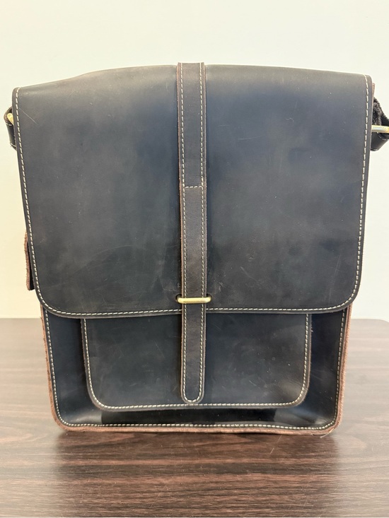 Handbags - Genuine Leather Unisex Messenger Bag | Crossbody